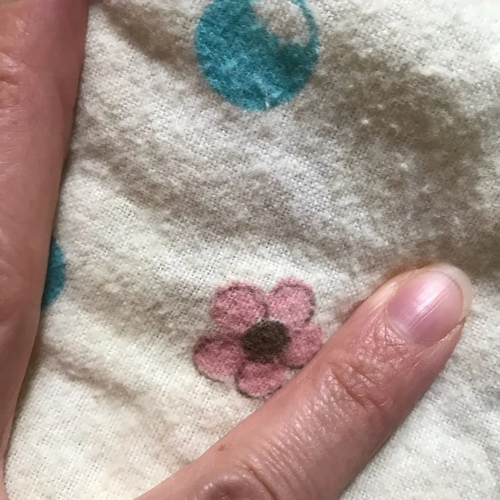 Vintage baby blanket